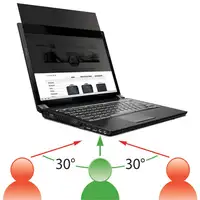 Mobilis 016233 filtro para monitor 39,6 cm (15.6") Portátil Filtro de privacidad p