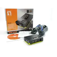 LevelOne Switch KVM de 2 puertos USB