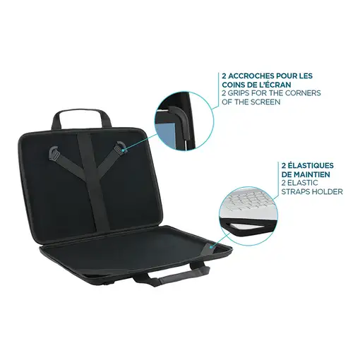Mobilis TheOne 35,6 cm (14") Maletín Negro