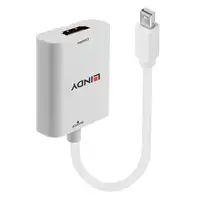 Lindy 41069 adaptador de cable de vídeo Mini DisplayPort HDMI tipo A (Estándar) Bl