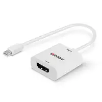 Lindy 41069 adaptador de cable de vídeo Mini DisplayPort HDMI tipo A (Estándar) Bl