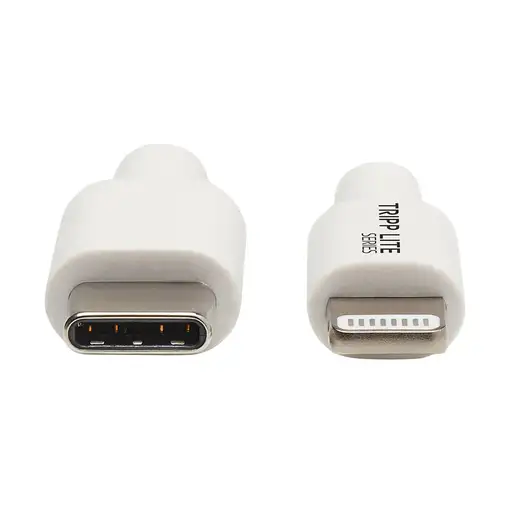 Tripp Lite M102-003-WH Cable de Sincronización y Carga USB C a Lightning, Certific