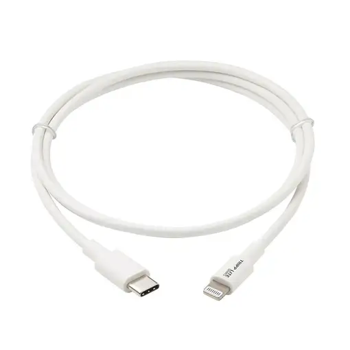 Tripp Lite M102-003-WH Cable de Sincronización y Carga USB C a Lightning, Certific