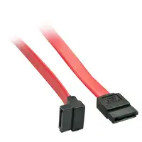 Lindy 33350 cable de SATA 0,2 m SATA 7-pin Rojo