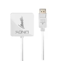 Lindy 41028 adaptador de cable de vídeo DisplayPort DVI-D + VGA (D-Sub) + HDMI Neg
