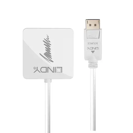 Lindy 41028 adaptador de cable de vídeo DisplayPort DVI-D + VGA (D-Sub) + HDMI Neg