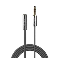 Lindy 35327 cable de audio 1 m 3,5mm Antracita