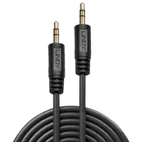 Lindy 35643 cable de audio 3 m 3,5mm Negro