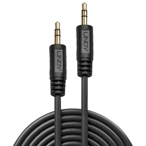 Lindy 35643 cable de audio 3 m 3,5mm Negro