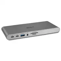 Lindy 43349 base para portátil y replicador de puertos Alámbrico USB 3.2 Gen 1 (3.