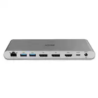 Lindy 43349 base para portátil y replicador de puertos Alámbrico USB 3.2 Gen 1 (3.