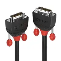 Lindy 36258 cable DVI 5 m DVI-D Negro