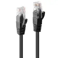 Lindy 48077 cable de red Negro 1 m Cat6 U/UTP (UTP)