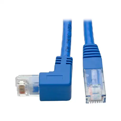 Tripp Lite N204-003-BL-DN Cable Ethernet (UTP) Patch Moldeado Cat6 Gigabit en Ángu