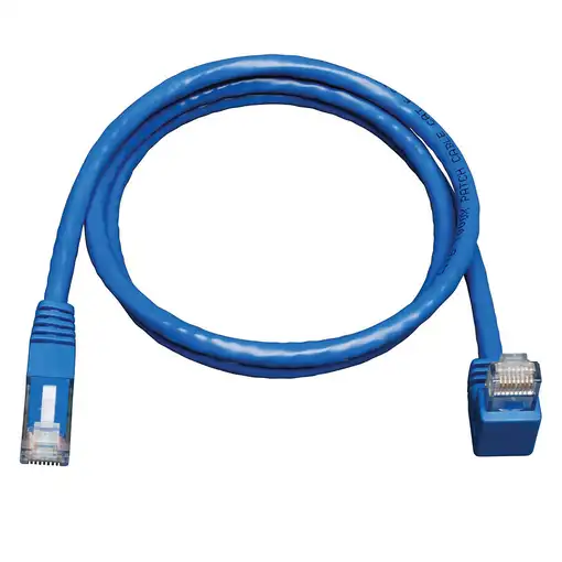 Tripp Lite N204-003-BL-DN Cable Ethernet (UTP) Patch Moldeado Cat6 Gigabit en Ángu