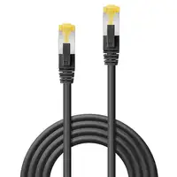 Lindy 47691 cable de red Negro 1 m Cat6a S/FTP (S-STP)