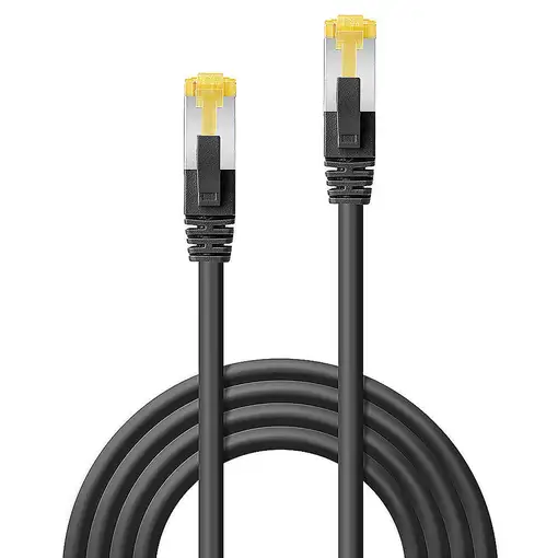 Lindy 47691 cable de red Negro 1 m Cat6a S/FTP (S-STP)