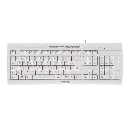 CHERRY STREAM 3.0 teclado Oficina USB Español Gris