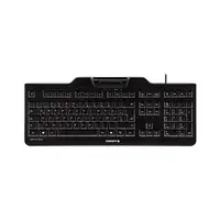 CHERRY KC 1000 SC teclado Oficina USB QWERTY Español Negro