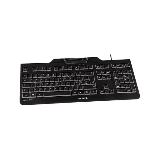 CHERRY KC 1000 SC teclado Oficina USB QWERTY Español Negro