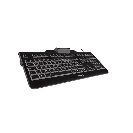 CHERRY KC 1000 SC teclado Oficina USB QWERTY Español Negro