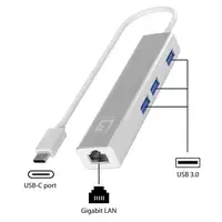 LevelOne USB-0504 adaptador y tarjeta de red Ethernet 1000 Mbit/s