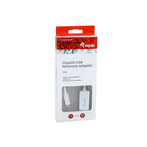 Equip Adaptador de red Gigabit de USB-C a RJ45
