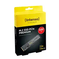 Intenso SSD 500GB Premium M.2 PCIe PCI Express 3.0 NVMe