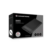 Conceptronic DANTE06B caja para disco duro externo Carcasa de disco duro/SSD Negro