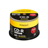 Intenso 1801125 CD en blanco CD-R 700 MB 52x 50 pieza(s)