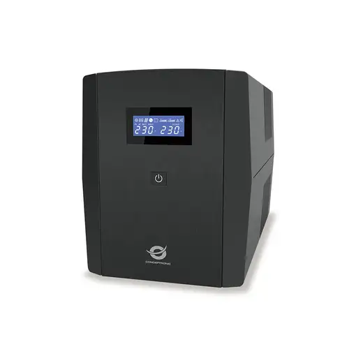 Conceptronic ZEUS03EM sistema de alimentación ininterrumpida (UPS) Línea interacti