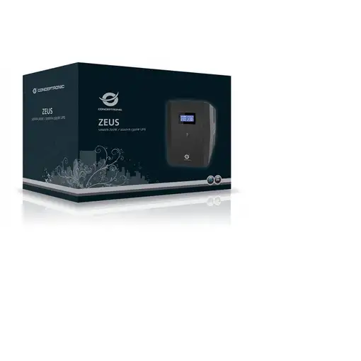 Conceptronic ZEUS04E sistema de alimentación ininterrumpida (UPS) Línea interactiv