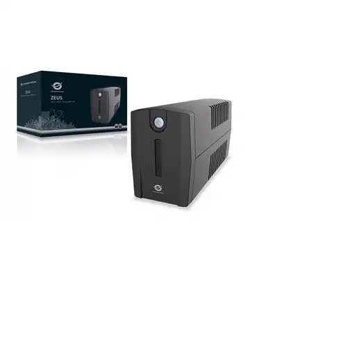 Conceptronic ZEUS01E sistema de alimentación ininterrumpida (UPS) Línea interactiv