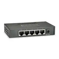 LevelOne GEU-0523 switch No administrado Gigabit Ethernet (10/100/1000) Negro