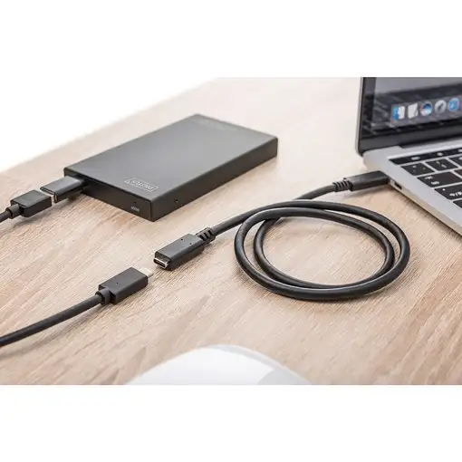 Digitus Cable alargador USB Type-C Gen2, Type-C a C