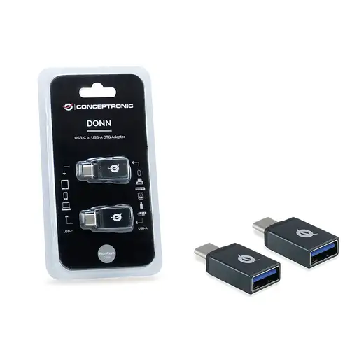 Conceptronic DONN03G cambiador de género para cable USB 3.1 Gen 1 Type-C USB 3.1 G