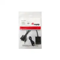Equip 119038 adaptador de cable de vídeo 0,2 m VGA (D-Sub) + 3,5mm DVI-D + USB Neg