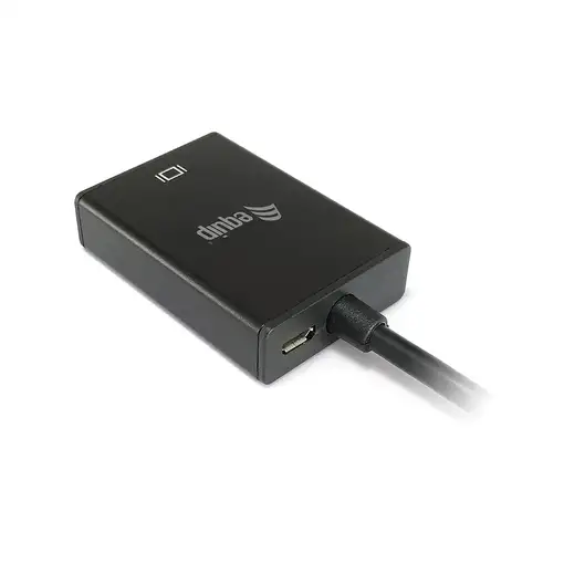 Equip 119038 adaptador de cable de vídeo 0,2 m VGA (D-Sub) + 3,5mm DVI-D + USB Neg