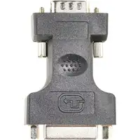 Goobay DVI-I M / VGA F DVI-I 12+5 D-Sub Negro