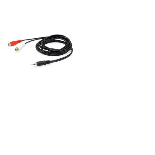 Equip 147093 cable de audio 250 m 2 x RCA 3,5mm Negro