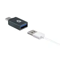 Conceptronic DONN04G cambiador de género para cable USB 3.1 Gen 1 Type-C, USB 2.0