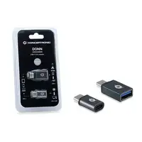 Conceptronic DONN04G cambiador de género para cable USB 3.1 Gen 1 Type-C, USB 2.0
