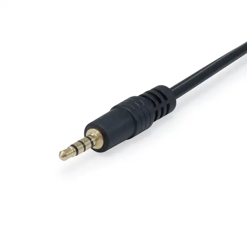 Equip 147943 cable de audio 1,5 m 2 x 3.5mm 3,5mm Negro