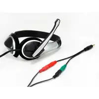 Equip 147943 cable de audio 1,5 m 2 x 3.5mm 3,5mm Negro