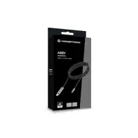 Conceptronic ABBY10G adaptador de cable de vídeo 2 m USB Tipo C HDMI Gris