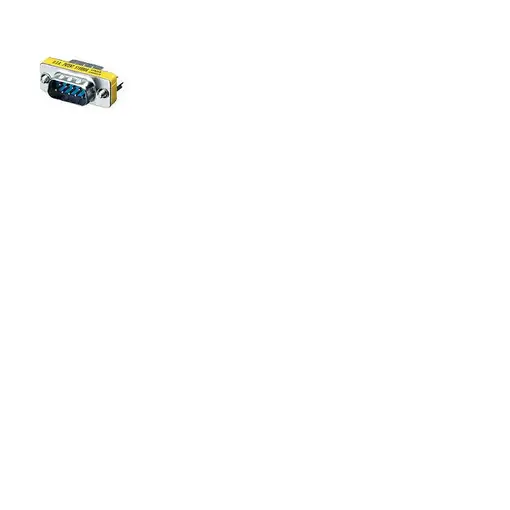 Equip 124300 cambiador de género para cable DB-9 Plata