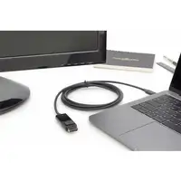 Digitus Cable adaptador USB Type-C Gen 2, Type-C a DP