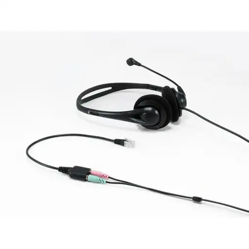 Equip 147944 cable de audio 0,25 m RJ-9 2 x 3.5mm Negro