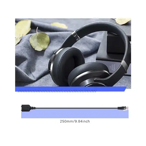 Equip 147944 cable de audio 0,25 m RJ-9 2 x 3.5mm Negro