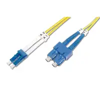 Digitus Cable de conexión modo único de fibra óptica, LC/SC